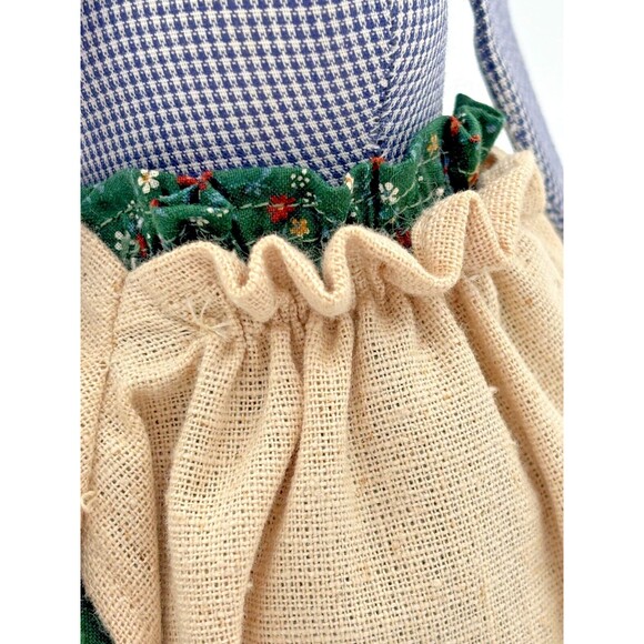 Folk Art Primitive Stuffed Bunny Rabbit Lynne's Country Beginning Handmade EUC - Picture 16 of 16